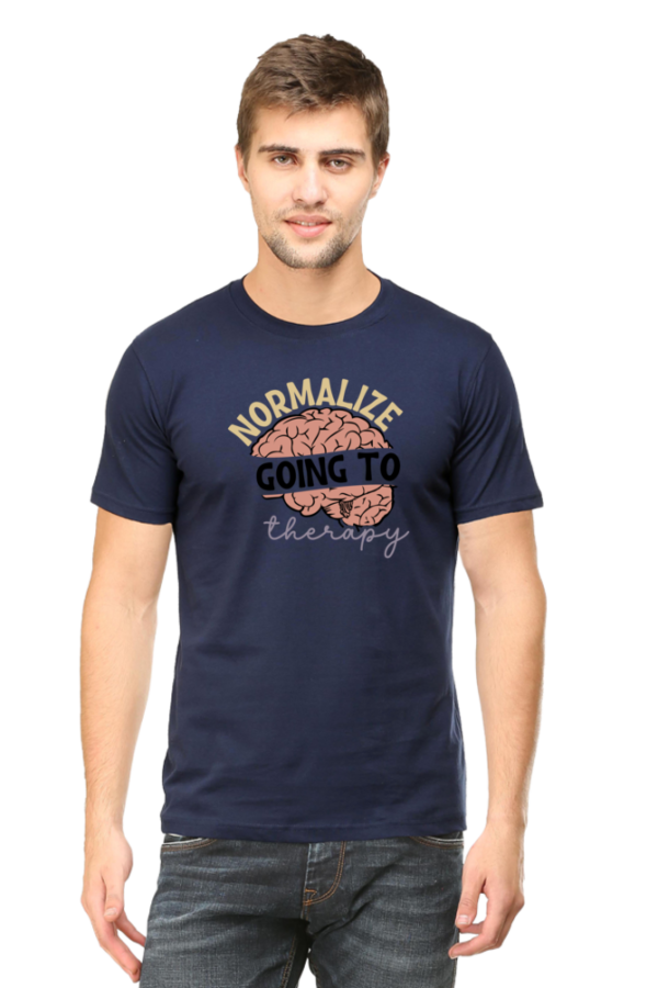 Normalized Mind Men Half Sleeve T-Shirt - Image 5