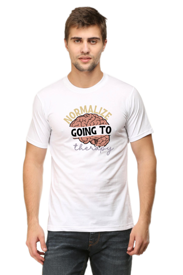 Normalized Mind Men Half Sleeve T-Shirt - Image 6