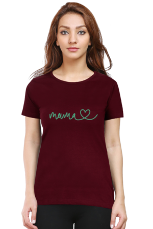 MOTHERS DAY Female Classic Crew T-Shirt Black S