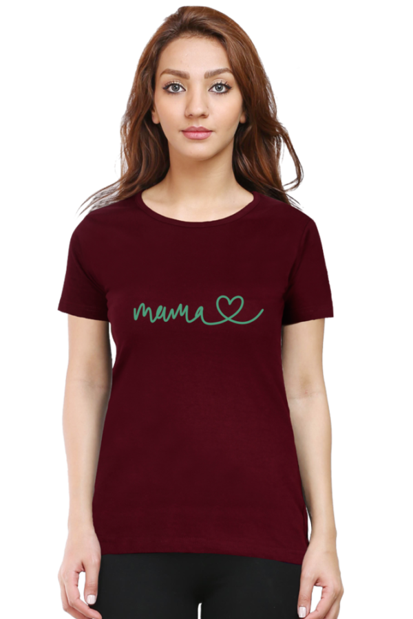 MOTHERS DAY Female Classic Crew T-Shirt Black S