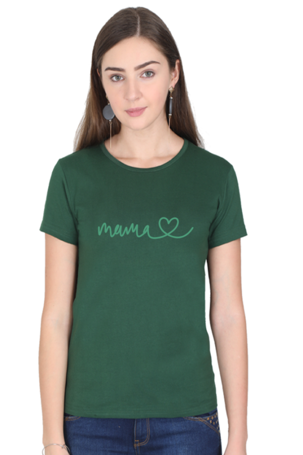 MOTHERS DAY Female Classic Crew T-Shirt Black S - Image 2