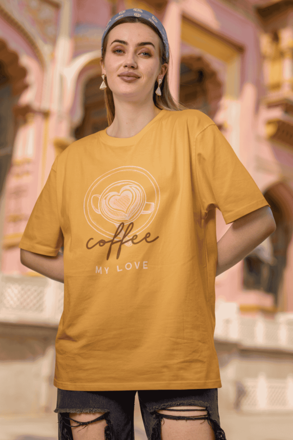 Unisex Oversized Coffee My Love - Image 2