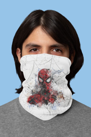 Spider Man's iconic mask